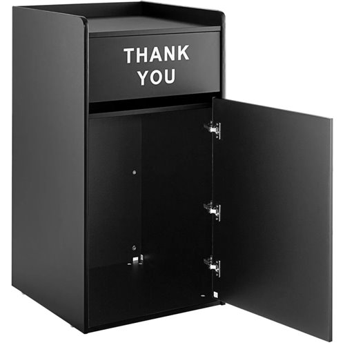 Fast Food Shop Bin Enclosure 594x603x1117mm | Stalwart DA-GSLJ0006