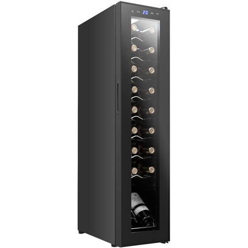 Premium Professional Wine cooler Single zone 18 bottles | Stalwart DA-JC52 Premium Professional Wine cooler Single zone 18 bottles | Stalwart DA-JC52