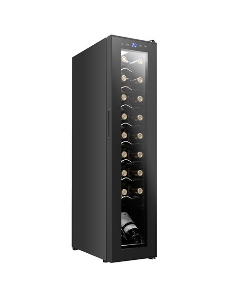 Premium Professional Wine cooler Single zone 18 bottles | Stalwart DA-JC52 Premium Professional Wine cooler Single zone 18 bottles | Stalwart DA-JC52