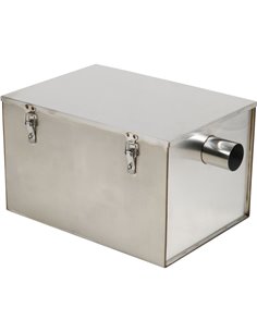 Grease trap Fat separator Stainless steel 16 litres | Stalwart DA-GTB16L