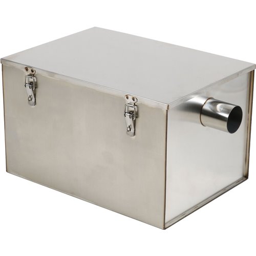 Grease trap Fat separator Stainless steel 16 litres | Stalwart DA-GTB16L