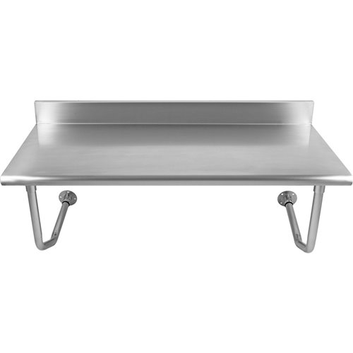 Professional Wall Mounted Work table Stainless steel 600x700x900mm | Stalwart DA-WMTB7060