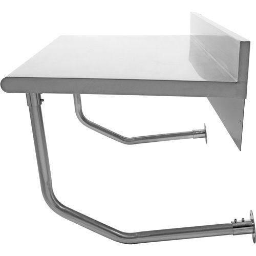 Professional Wall Mounted Work table Stainless steel 1800x700x900mm | Stalwart DA-WMTB70180