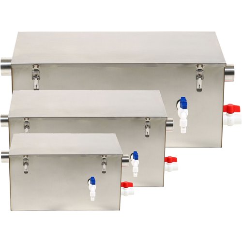 Grease trap Fat separator Stainless steel 45 litres | Stalwart DA-GTB45L