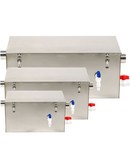 Grease trap Fat separator Stainless steel 45 litres | Stalwart DA-GTB45L