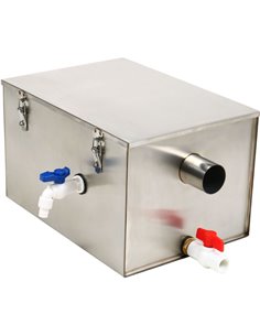 Grease trap Fat separator Stainless steel 135 litres | Stalwart DA-GTB135L 2