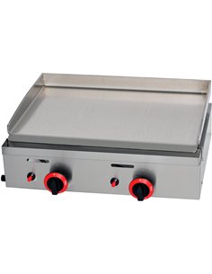 Premium Commercial Gas Griddle Smooth plate 2 burners 5.5kW Countertop | Stalwart Da-YGPL600