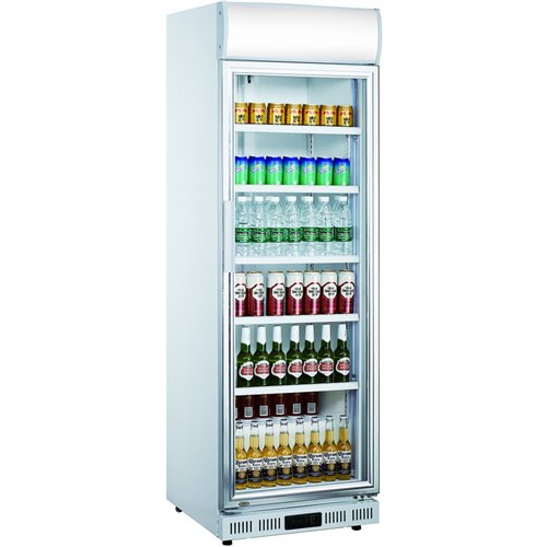 Commercial Drink cooler Upright 302 litres Dynamic cooling Hinged glass door | Stalwart DA-LG302DF