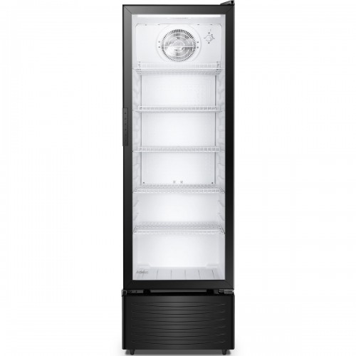 Commercial Upright Single Glass Door Bottle Cooler 304 litres