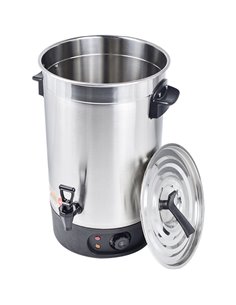 Commercial Water Boiler Single wall 30 litres Stainless steel | Stalwart DA-VICWBP30 2