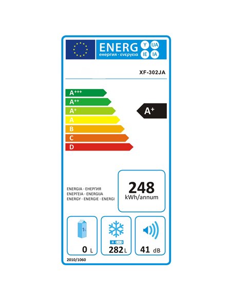 Commercial Chest freezer Stainless Steel lid 282 litres | Stalwart DA-BD282JA