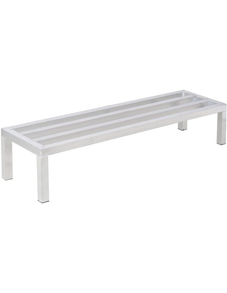 Commercial Aluminum Dunnage Rack 1220x460x300mm 750kg loading | DA-ADR184812