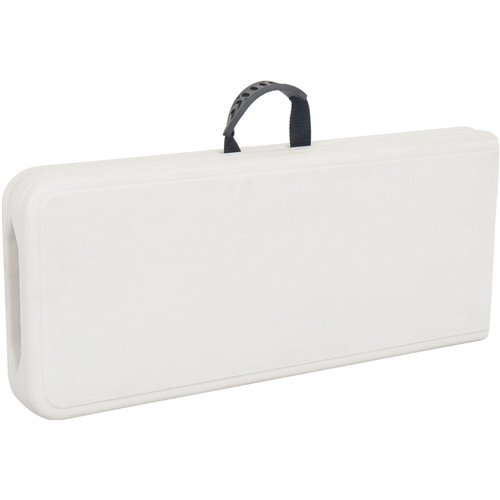 Folding Banquet Bench Table 4ft White 1180x260x420mm | DA-HQZD118