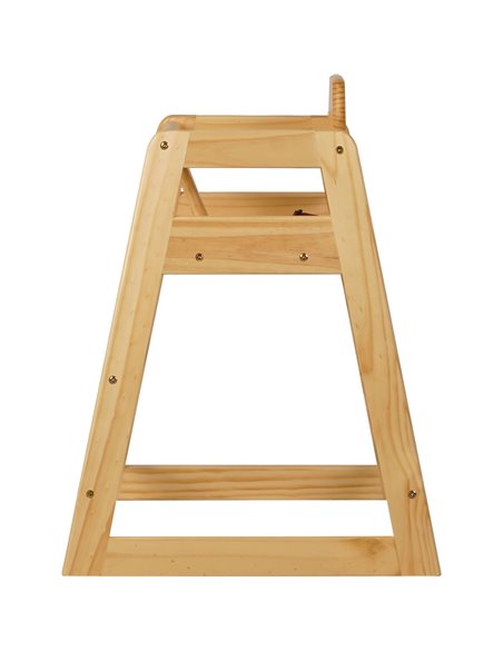 Restaurant Wood High Chair Natural | DA-GS6003NATURAL
