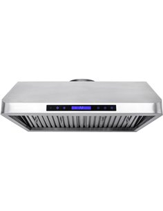 Commercial Extraction Canopy with Filter, Range Hood, Fan, Lights &amp Speed Control 900mm  | DA-AP238PS1536