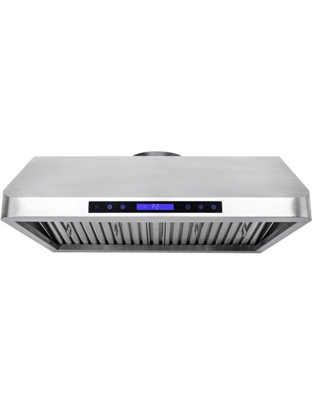 Commercial Extraction Canopy with Filter, Range Hood, Fan, Lights &amp Speed Control 900mm  | DA-AP238PS1536