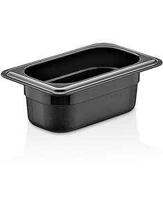 Polypropylene Gastronorm Pan GN1/9 Depth 65mm Black | Stalwart DA-GNPP1965B