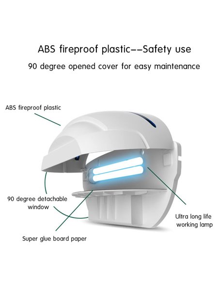 Commercial Glue board Insect Trap 50m2 1x18W Chemical free | DA-C515W