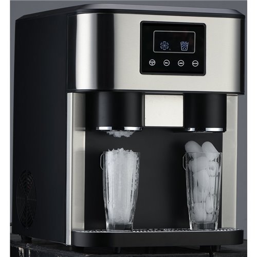 2-in-1 Ice Maker &amp Ice Crusher Countertop 18kg/24h 1.8 litre | DA-ZBS15