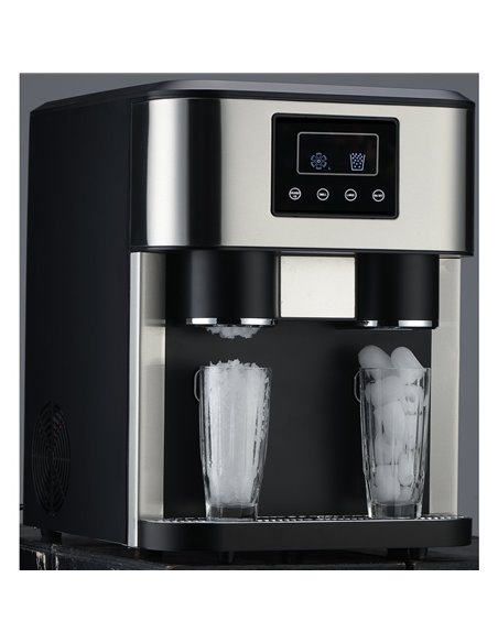 2-in-1 Ice Maker &amp Ice Crusher Countertop 18kg/24h 1.8 litre | DA-ZBS15
