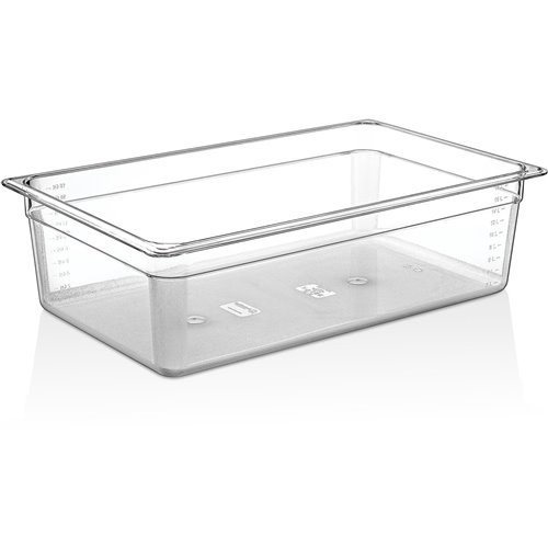 Polycarbonate Gastronorm Pan GN1/1 Depth 150mm Clear | DA-P8116