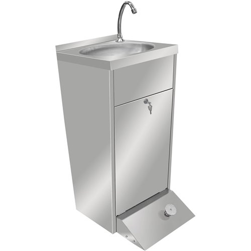 Commercial Hand Wash Sink Cabinet Stainless steel Pedal control | DA-THHWR445