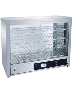 Commercial Hot display case Pie warmer 5 shelves Countertop | Stalwart DA-SW805