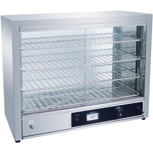 Commercial Hot display case Pie warmer 5 shelves Countertop | Stalwart DA-SW805