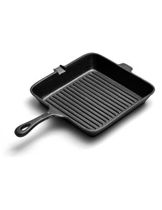 Premium Square 10&quot Cast Iron Skillet Pan| DA-CF22650
