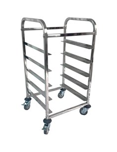 Commercial Dishwasher Basket Trolley Stainless steel 5 levels 550x510x1000mm | Stalwart DA-RT5505 2