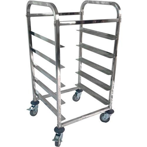 Commercial Dishwasher Basket Trolley Stainless steel 5 levels 550x510x1000mm | Stalwart DA-RT5505