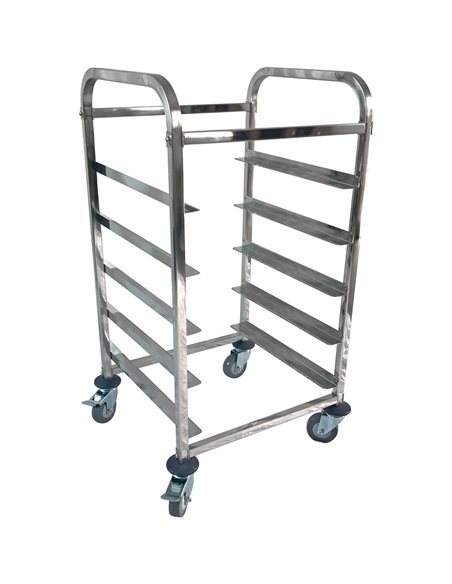 Commercial Dishwasher Basket Trolley Stainless steel 5 levels 550x510x1000mm | Stalwart DA-RT5505