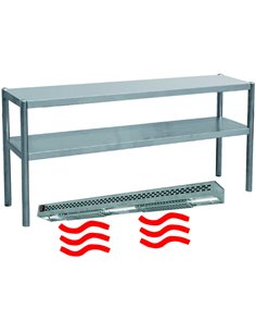 Heated Gantry with Strip heater 2 levels Width 1000mm Height 700mm | Stalwart DA-THAB2R107-THKBS92