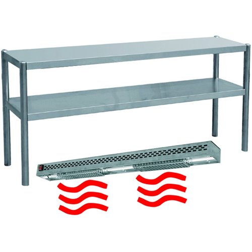 Heated Gantry with Strip heater 2 levels Width 1000mm Height 700mm | Stalwart DA-THAB2R107-THKBS92