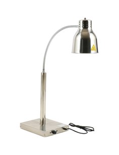 Commercial Tabletop Food warmer 1 heating lamp 250W | Stalwart EWL01B