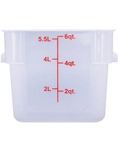 Food Storage Container 5.5 Litre Polypropylene | DA-PPFSC6