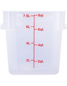 Food Storage Container 7.5 Litre Polypropylene | DA-PPFSC8