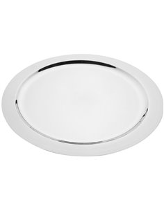 Mirror Stainless steel Serving Tray Oval 410x280mm | DA-OMP016