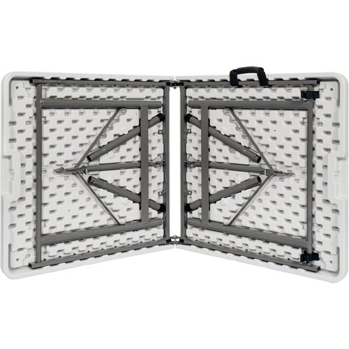 Folding Catering Table 4ft White Plastic | DA-HQZ122