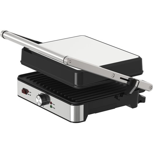 180 degree Panini Contact grill 2-in-1 Ribbed | DA-KJ206