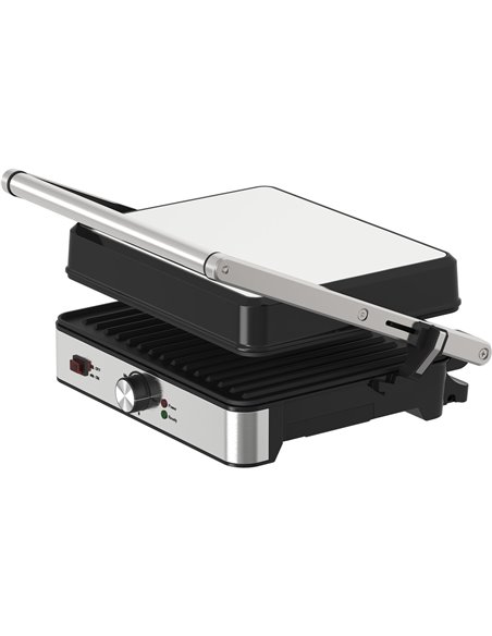 180 degree Panini Contact grill 2-in-1 Ribbed | DA-KJ206