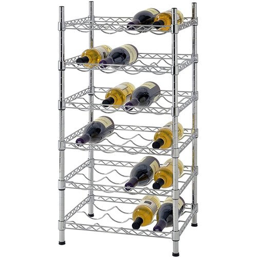 Commercial 6 Tier Wine Rack 450x350x900mm | DA-CJB1446