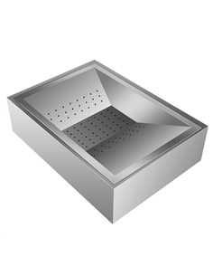 Table Top Chip Station Stainless Steel | DA-FFS01A