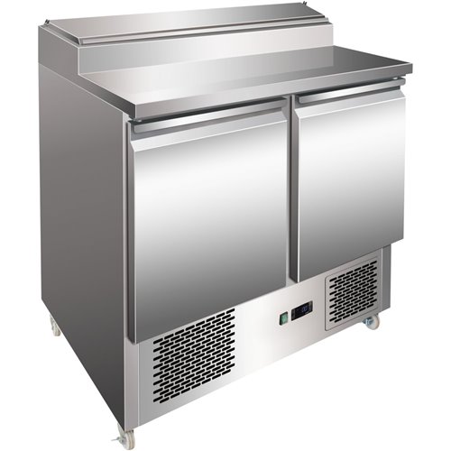 Refrigerated Prep Table 2 doors Sandwich top 5xGN1/6 | DA-P22