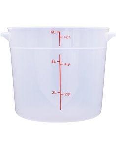Food Storage Container 6 Litre Translucent Polypropylene | DA-RSC6
