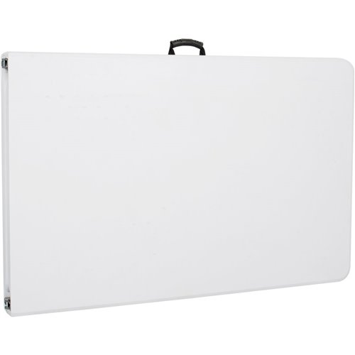8ft White Rectangular Catering Folding Table 2400 x 760mm