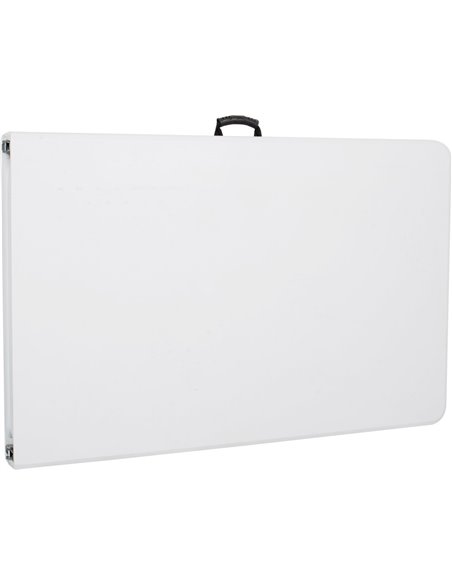 8ft White Rectangular Catering Folding Table 2400 x 760mm