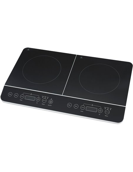 Induction Hob Double Zone 2.8kW Commercial | CIC2800