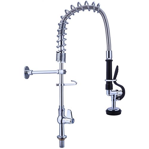 Pre Rinse Spray Unit Deck mount Single inlet Height 600mm Stainless steel | DA-EQ7803A