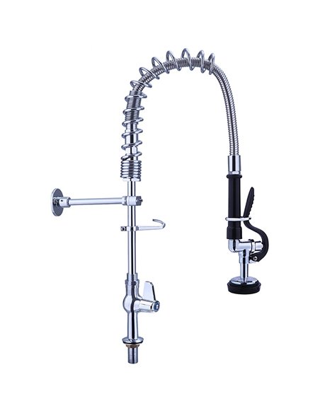 Pre Rinse Spray Unit Deck mount Single inlet Height 600mm Stainless steel | DA-EQ7803A